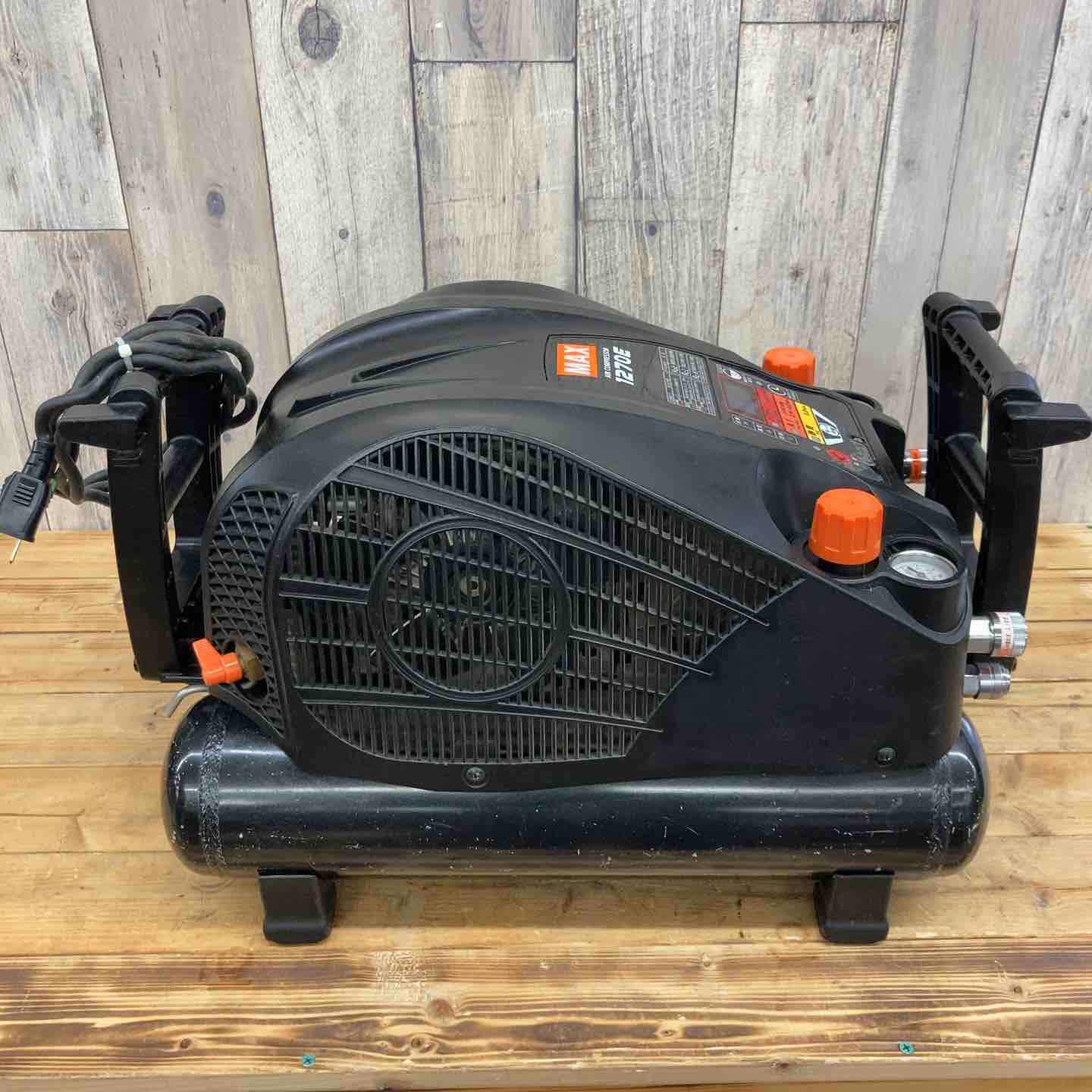 マックス(MAX) エアコンプレッサー AK-HL1270E_ブラック 【東大和店