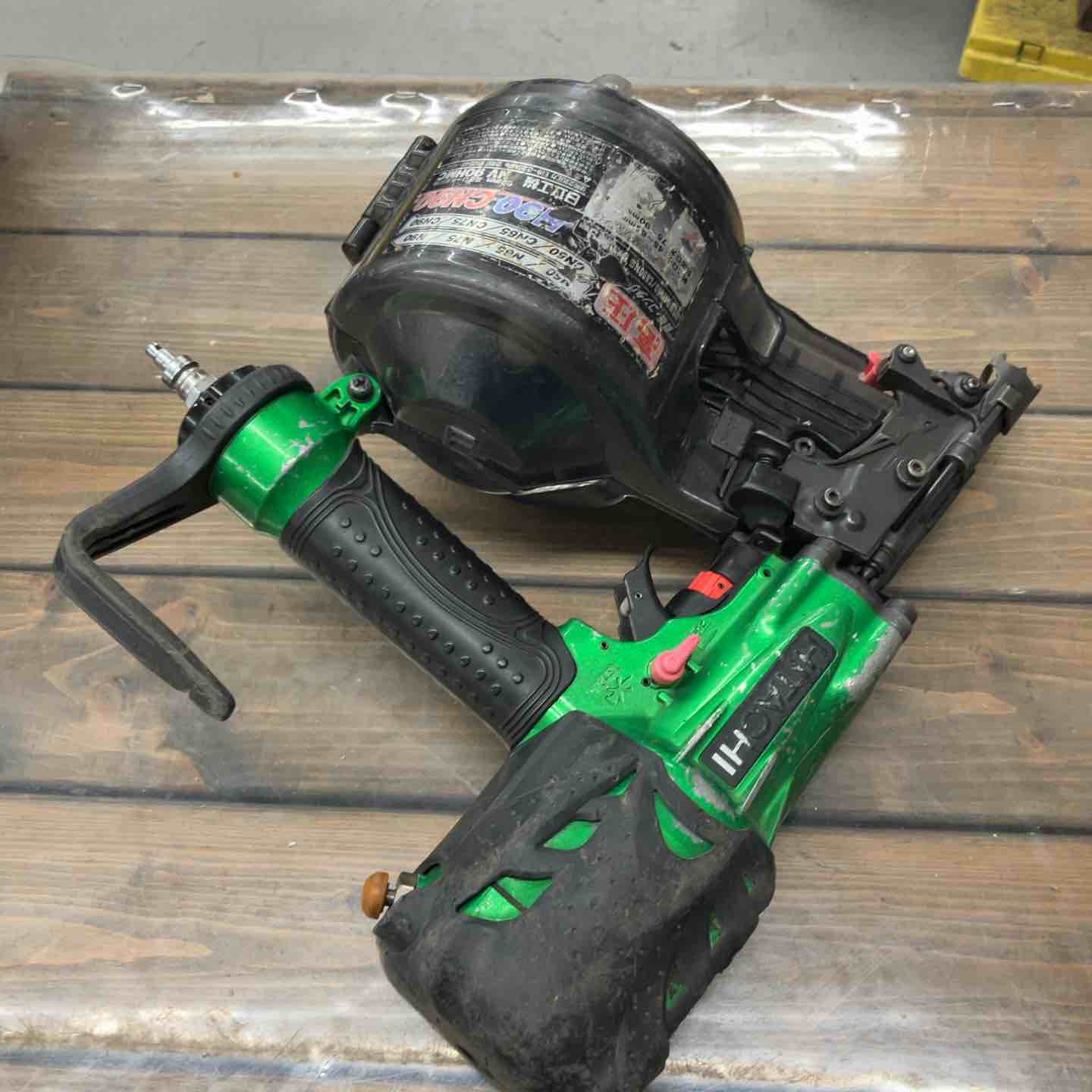 ☆ハイコーキ(HIKOKI ※旧:日立工機) 高圧エア釘打ち機 NV90HMC(L