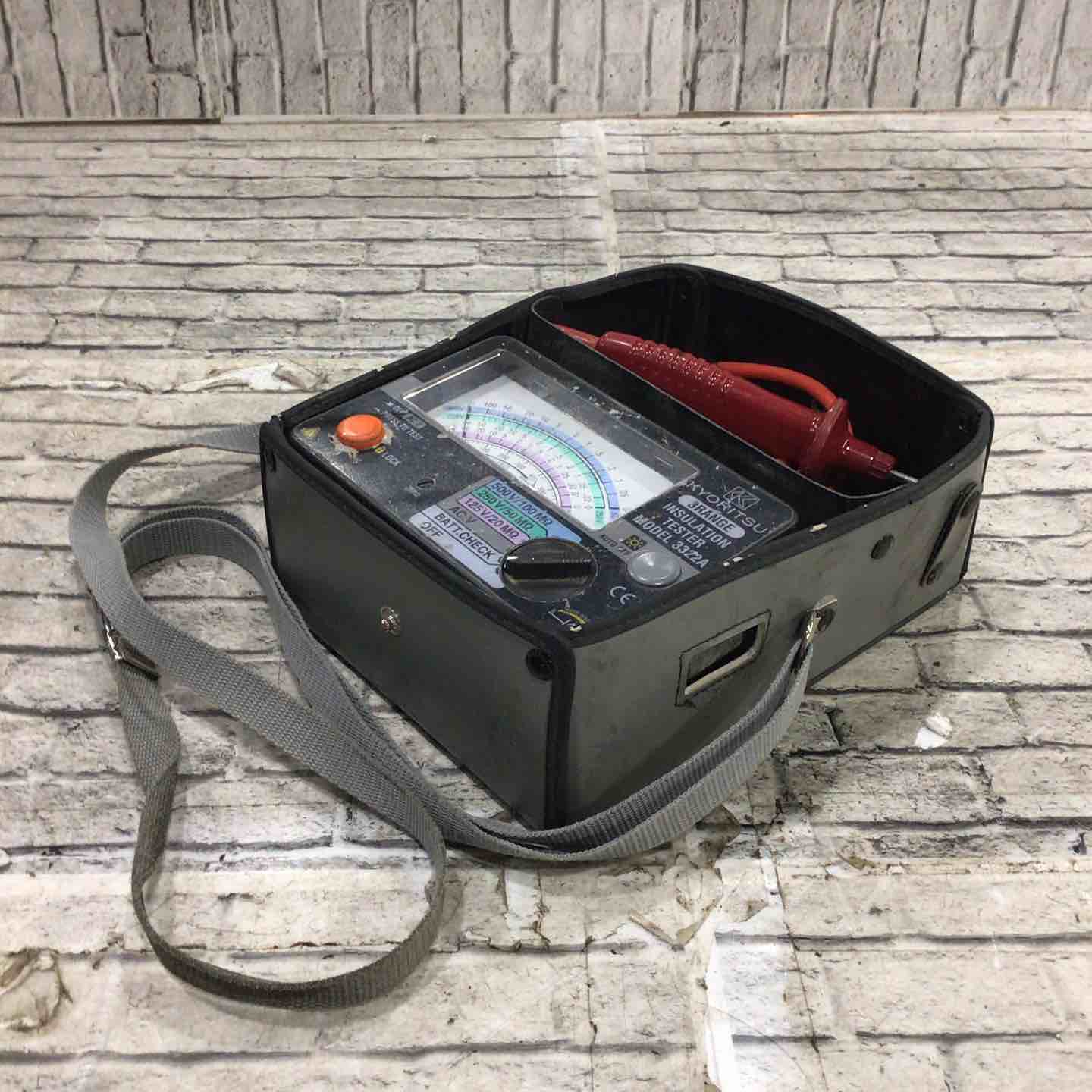 共立　絶縁抵抗計　3322A【川口店】 共立 絶縁抵抗計 3322A【川口店】 – アクトツールオンラインショップ