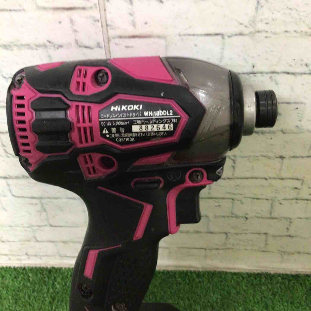 ★ハイコーキ(HIKOKI ※旧:日立工機) コードレスインパクトドライバー WH18DDL2(2LYPK)(R)【町田店】