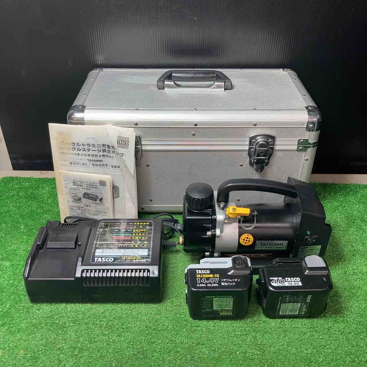 【中古品】◇タスコ(TASCO) コードレス真空ポンプ TA150MR ◎バッテリー2個付き！【岩槻店】