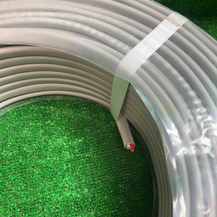 【未使用】処分 矢崎 VVFケーブル 2.0mm×3芯 100m巻 (灰色)　汚れスレあり【川越店】