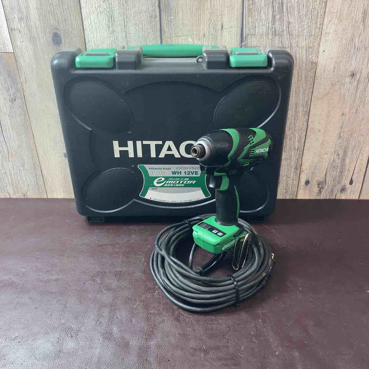 【中古品】 ハイコーキ(HIKOKI ※旧:日立工機) インパクトドライバ WH12VE(SC) 【東大和店】