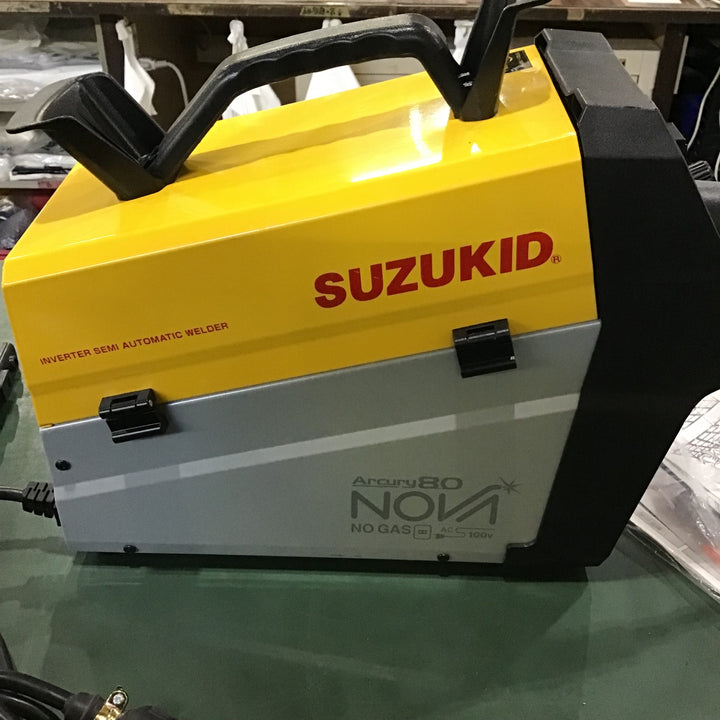 〇SUZUKID(スズキッド) 100V専用インバータノンガス半自動溶接機 SAYI-80N Arcury80 NOVA アーキュリー80 ノヴァ【川口店】