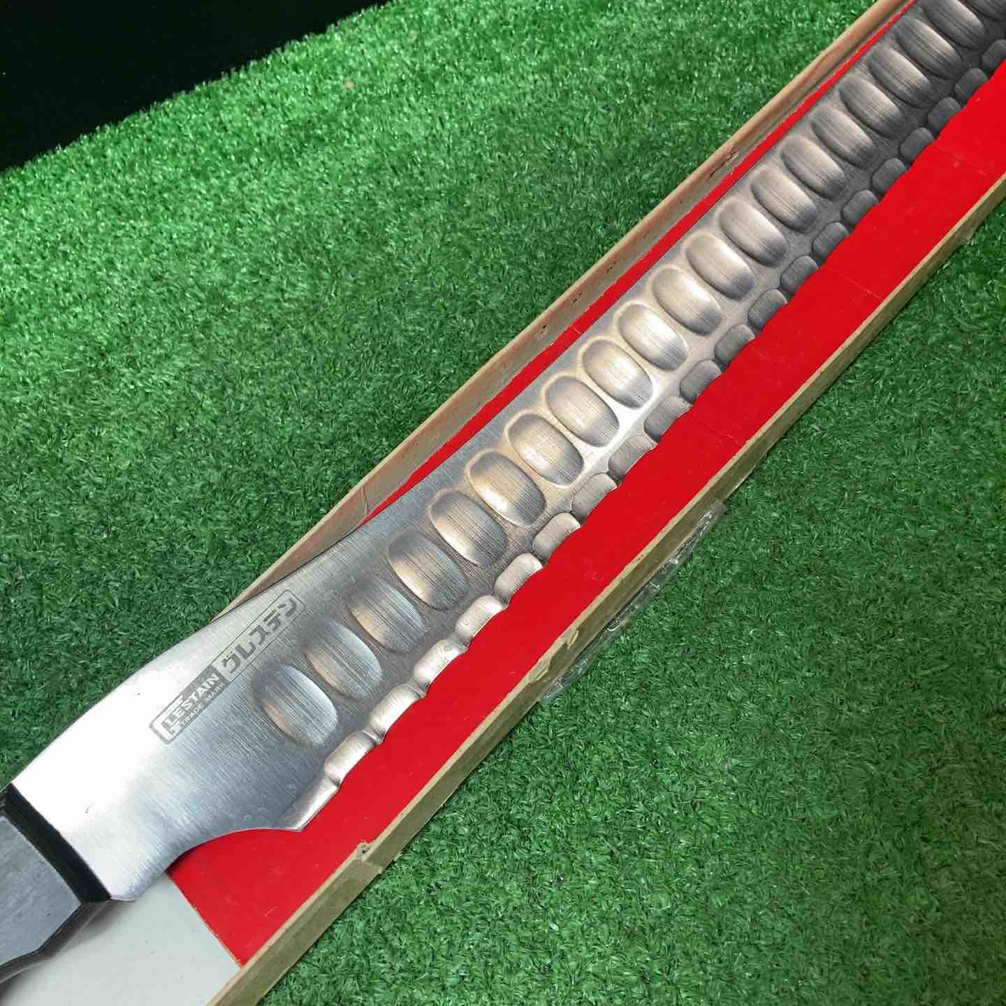 グレステン サーモンスライサーナイフ？ 刃渡り約40cm 包丁 ナイフ So series ツバなし【岩槻店】 グレステン サーモンスライサーナイフ？ 刃渡り約40cm 包丁