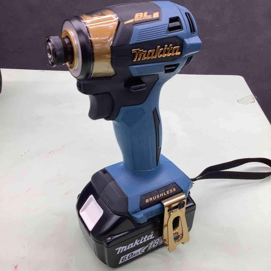 【未使用】マキタ(makita) コードレスインパクトドライバー TD173DGXPB LXT20周年記念限定カラー  プレミアムブルー【川越店】