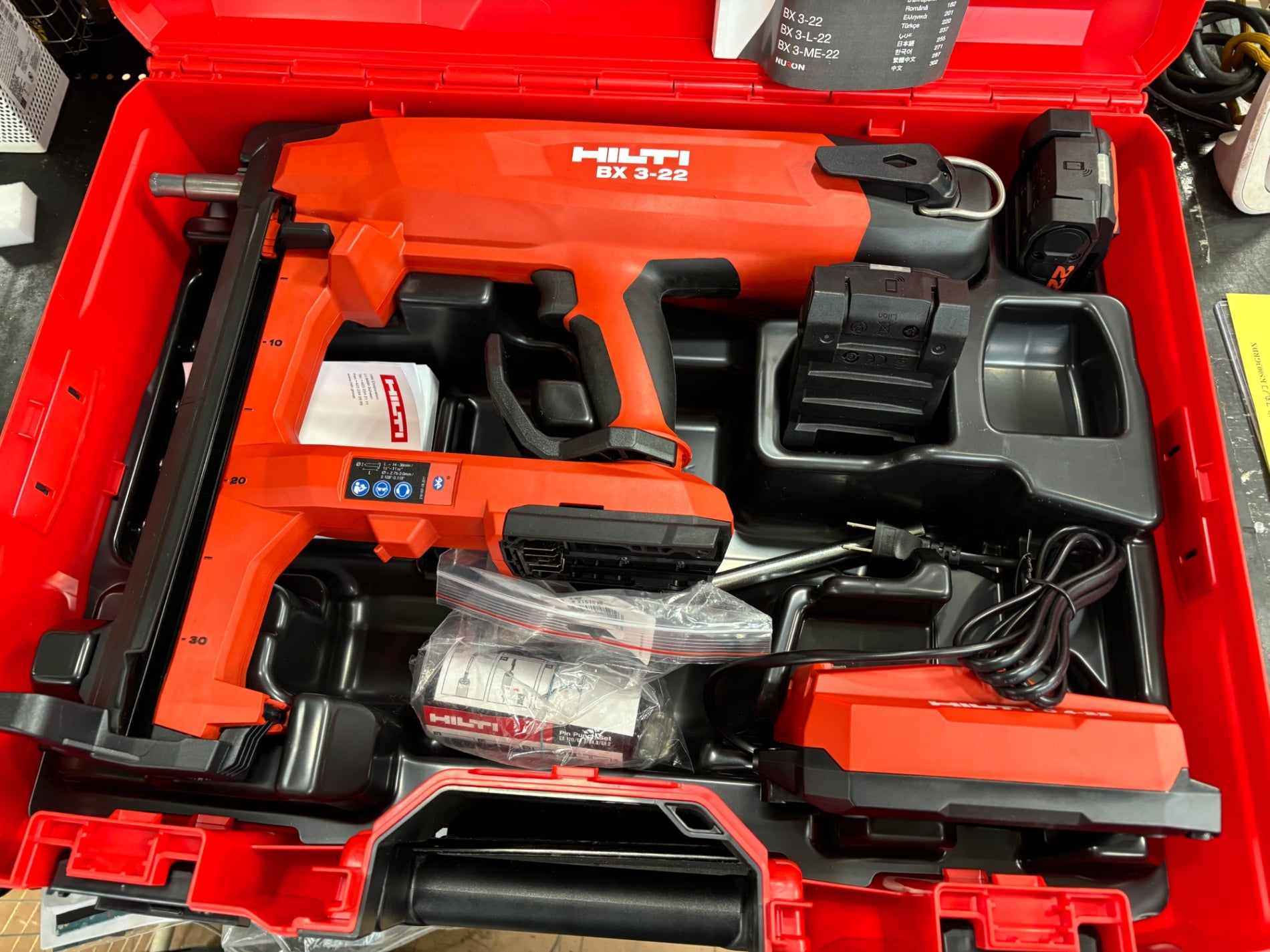 HILTI ヒルティ コードレス鋲打機 BX3-L-22【草加店】 – アクトツール