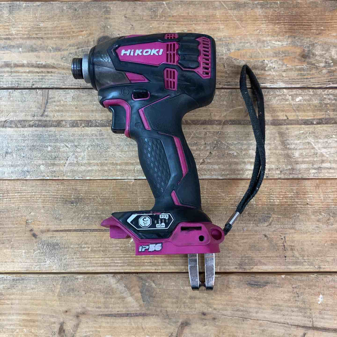 【中古品】 ハイコーキ(HIKOKI ※旧:日立工機) 18V コードレスインパクトドライバー WH18DDL2(NN)(R) バッテリー1個付属 【東大和店】