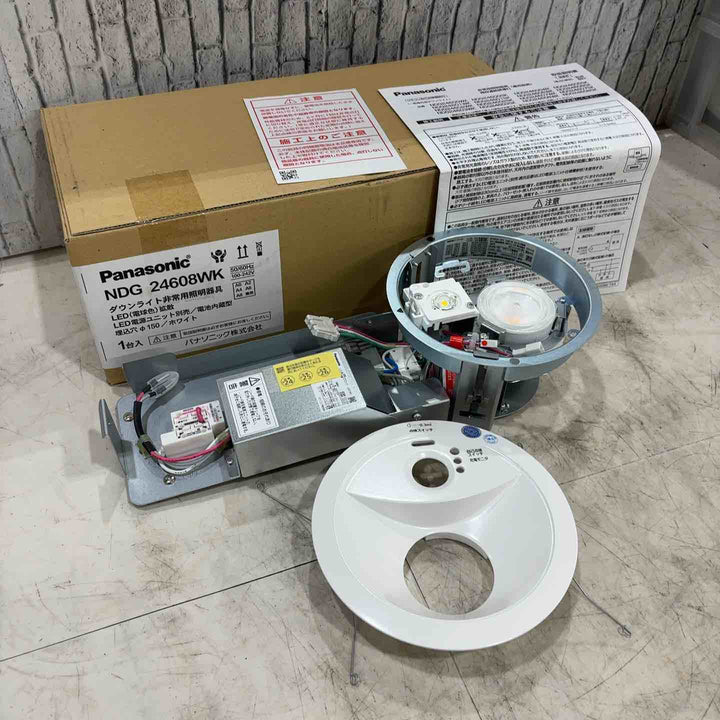 ▼パナソニック（Panasonic） LEDダウンライト非常用照明器具 NDG24608WK【川口店】