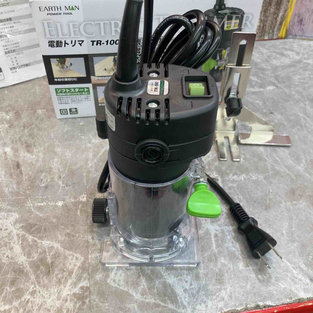 ◇高儀 EARTH MAN 電動トリマ TR-100【八潮店】