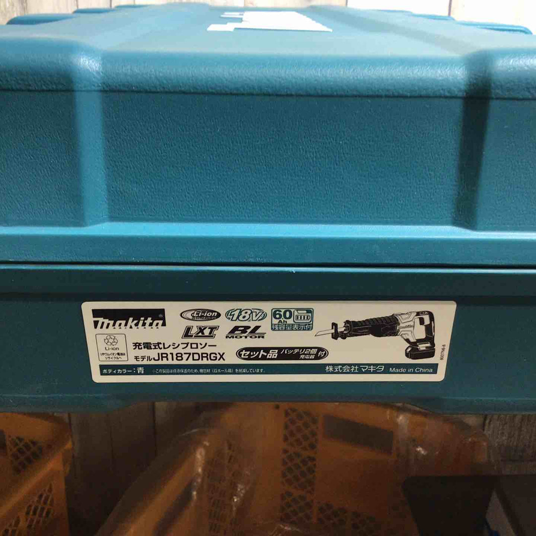 ★マキタ(makita) コードレスレシプロソー JR187DRGX【戸田店】