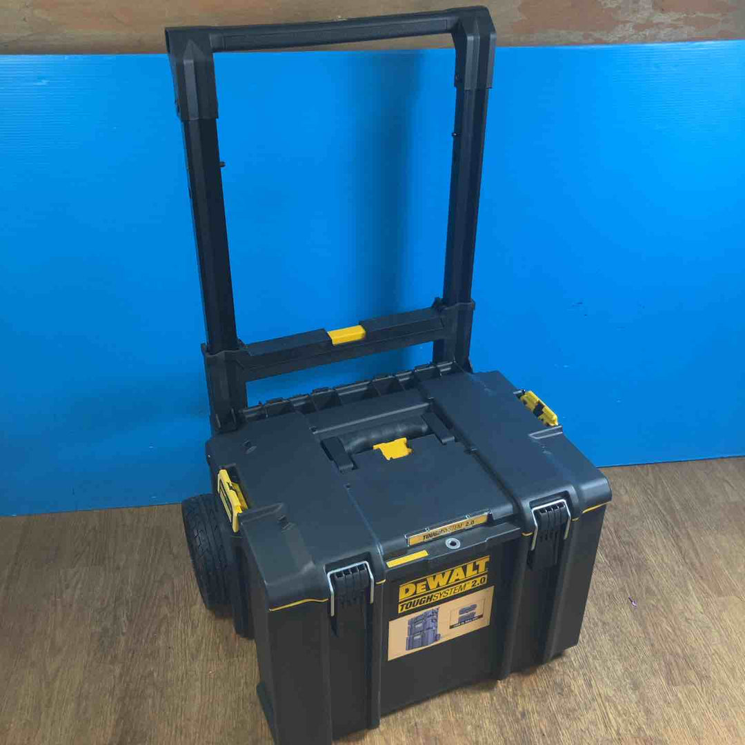 【店頭受取り限定】デウォルト(DEWALT) タフシステム 3点セット モバイルボックス(DWST83295-1)・2段チェスト(DWST83529-1)・シャローボックス(DWST83293-1)【岩槻店】