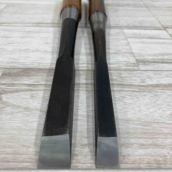 【美品】鑿 のみ 銘『 正彦 』 2本組【柏店】