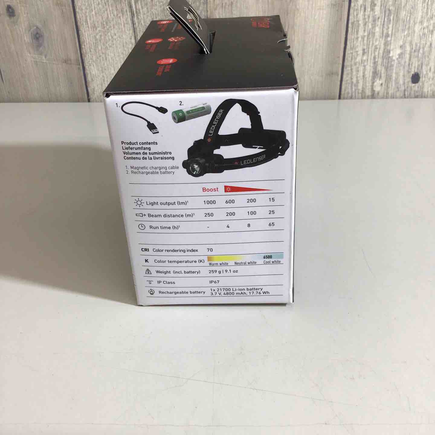 LED LENSER レッドレンザー H7R Core LEDヘッドライト【戸田店