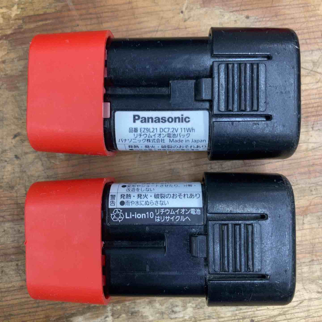 【中古品】パナソニック スティックインパクトドライバ EZ7521LA2ST3 ブラック＆ゴールド 7.2V フルセット【柏店】