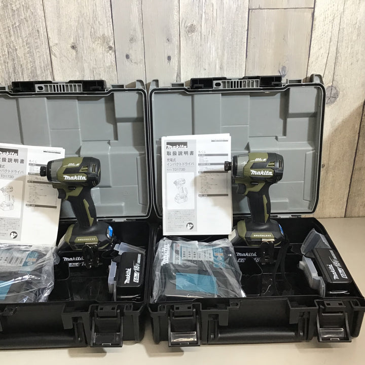 【未使用品】マキタ makita インパクトドライバ 18V TD173DRGXO 3台セット【戸田店】