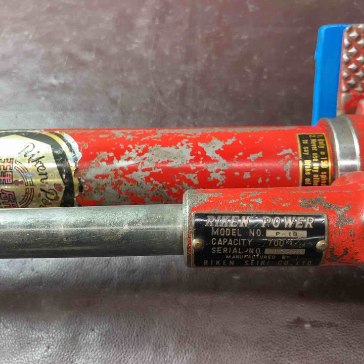 【中古品】泉精機/スーパーツール/理研 手動油圧ポンプ HP-700S HP500A  P-1B 油圧ポンプ3点まとめ【東大和店】
