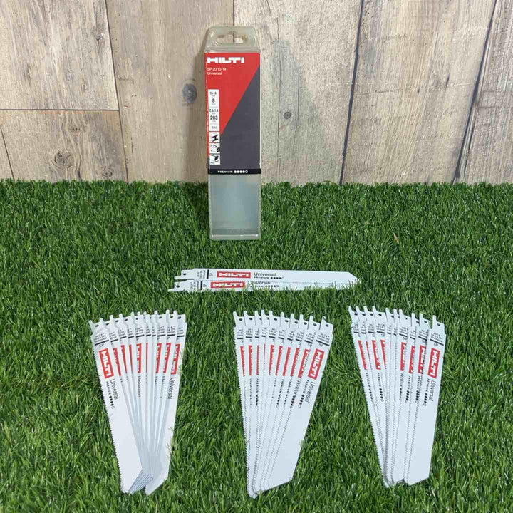 ◇ヒルティ(HILTI) レシプロソーブレード SP20 10-14Univaesal (32枚入り)203mm×1.3mm×19mm #2267011 開封済【戸田店】