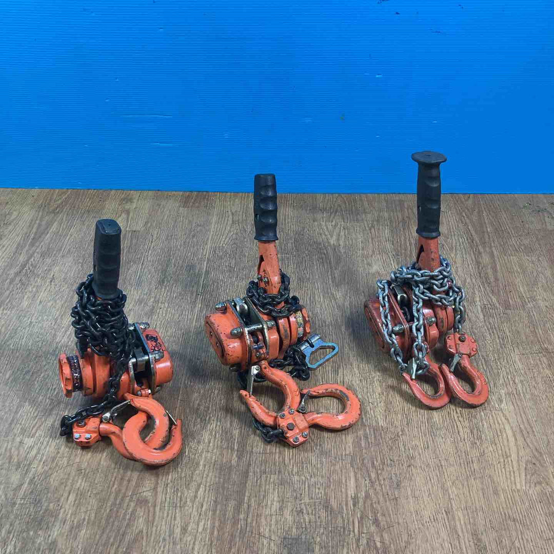 レバーホイスト 6点まとめ売り！ 0.8t 800kg レバーブロック【岩槻店】