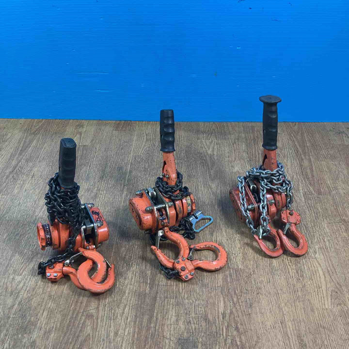 レバーホイスト 6点まとめ売り！ 0.8t 800kg レバーブロック【岩槻店】