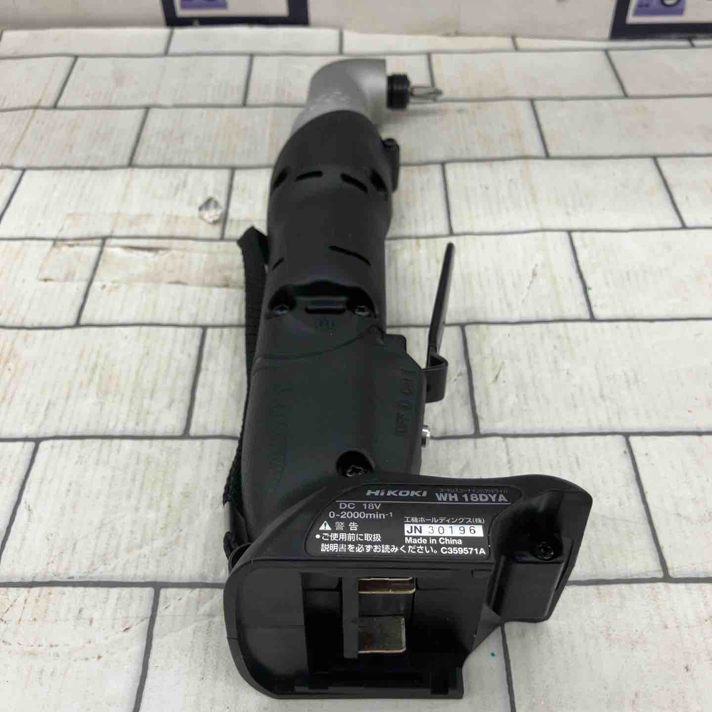 ◇ハイコーキ(HIKOKI ※旧:日立工機) 18V コードレスコーナインパクト