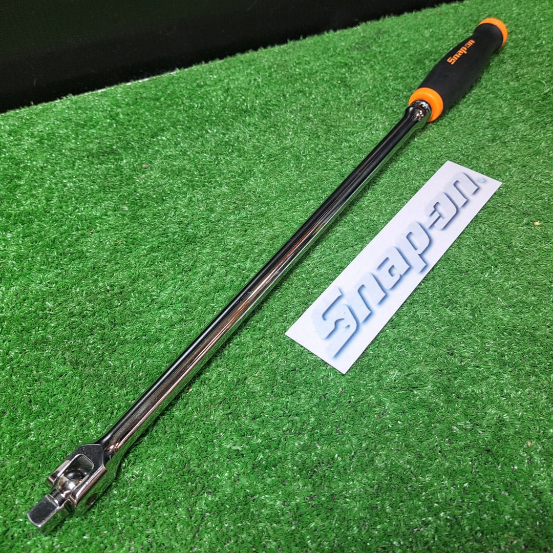 【美品】★スナップオン(Snap-on) 3/8"エクストラロングハンドルブレーカーバー FHBB18A オレンジ【岩槻店】