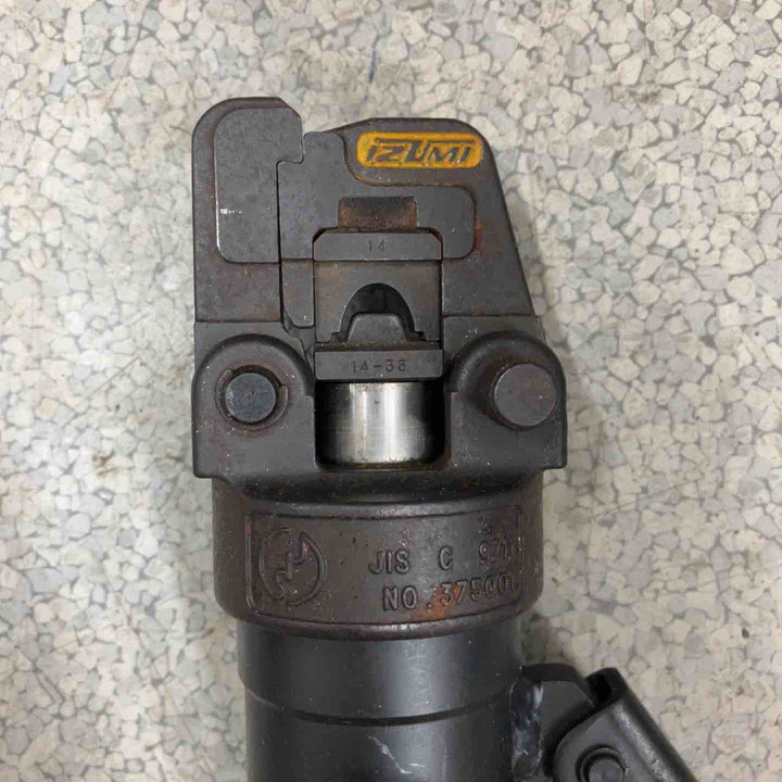 泉精器 圧着端子用手動油圧式工具 EP-60【八潮店】