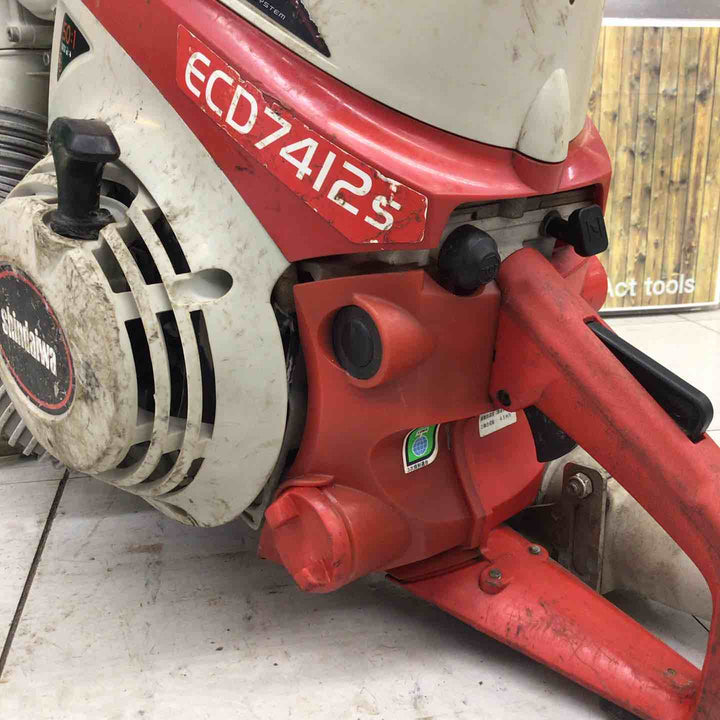 【中古品 / 店頭受取り限定】 新ダイワ 集塵式エンジンカッター ECD7412S 【鴻巣店】