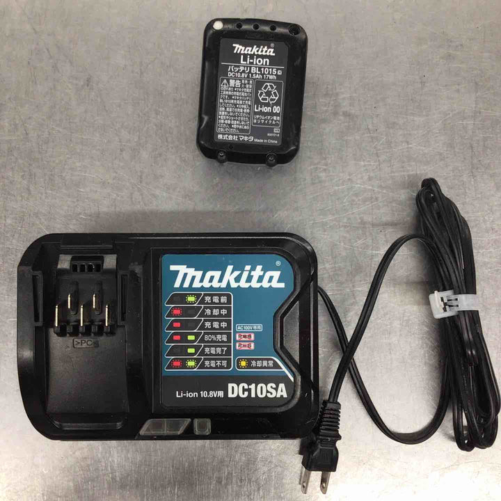 ☆マキタ(makita)10.8V(スライド)コードレスクリーナー CL107FDSHW 紙パック欠品【戸田店】