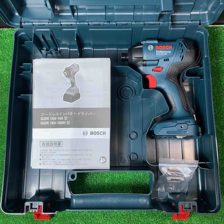 【未使用品(店頭展示品)】◇ボッシュ(BOSCH) コードレスインパクトドライバー GDR18V-160 本体+ケース【岩槻店】