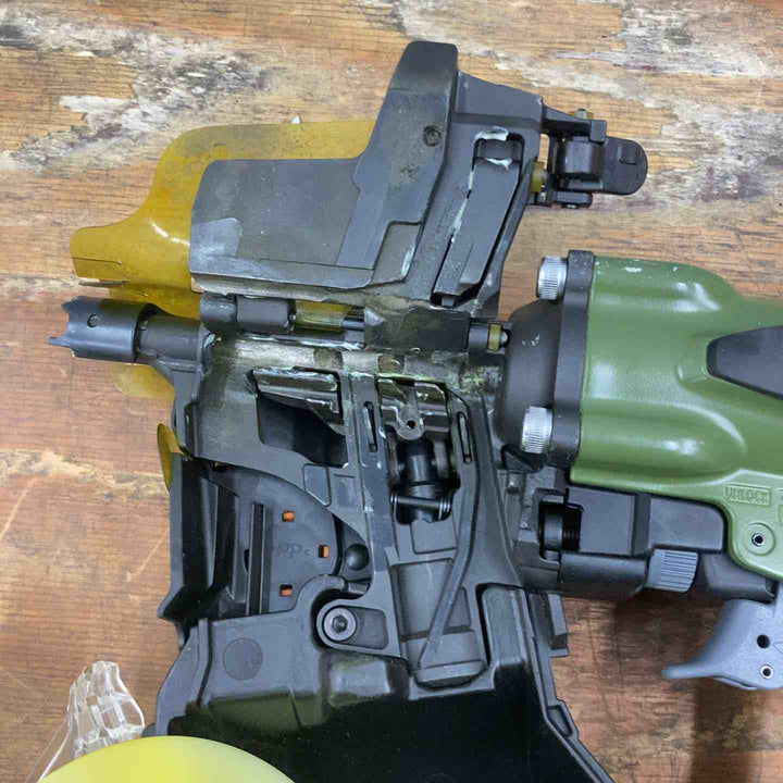 ★マックス(MAX) 高圧エア釘打ち機 HN-75N4(D)_ミリタリーグリーン【柏店】