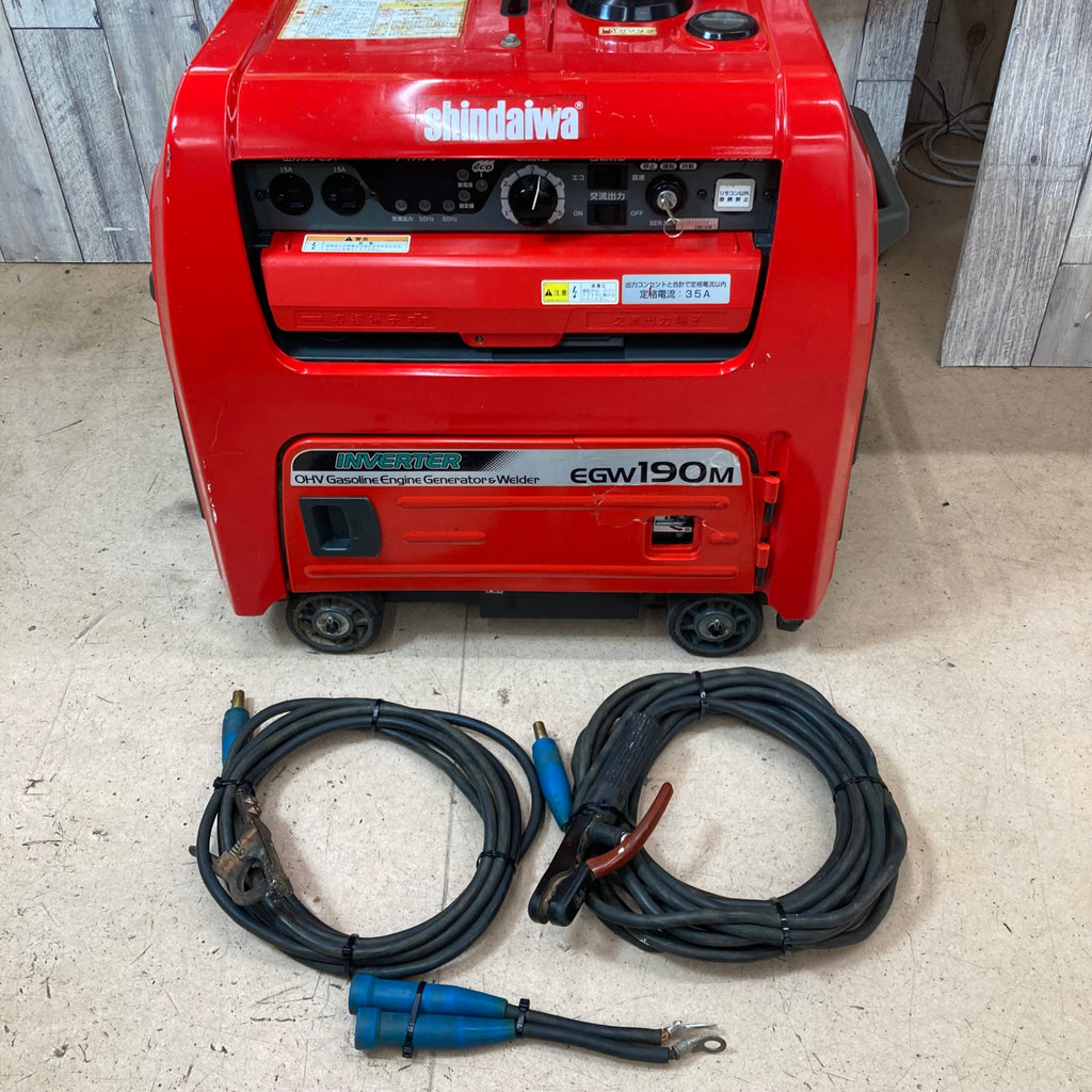 【中古】 シンダイワ EGW190M-I エンジンウェルダー 【ハンズクラフト宮崎新名爪店 中古】 シンダイワ EGW190M-I エンジンウェルダー 【ハンズクラフト
