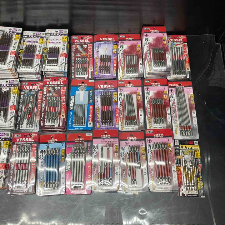 【未使用品】ビット5本入り×100個まとめ売り！ANEX アネックス 龍靭 VESSEL ベッセル サキスボ等♪ +インパクト用【川越店】