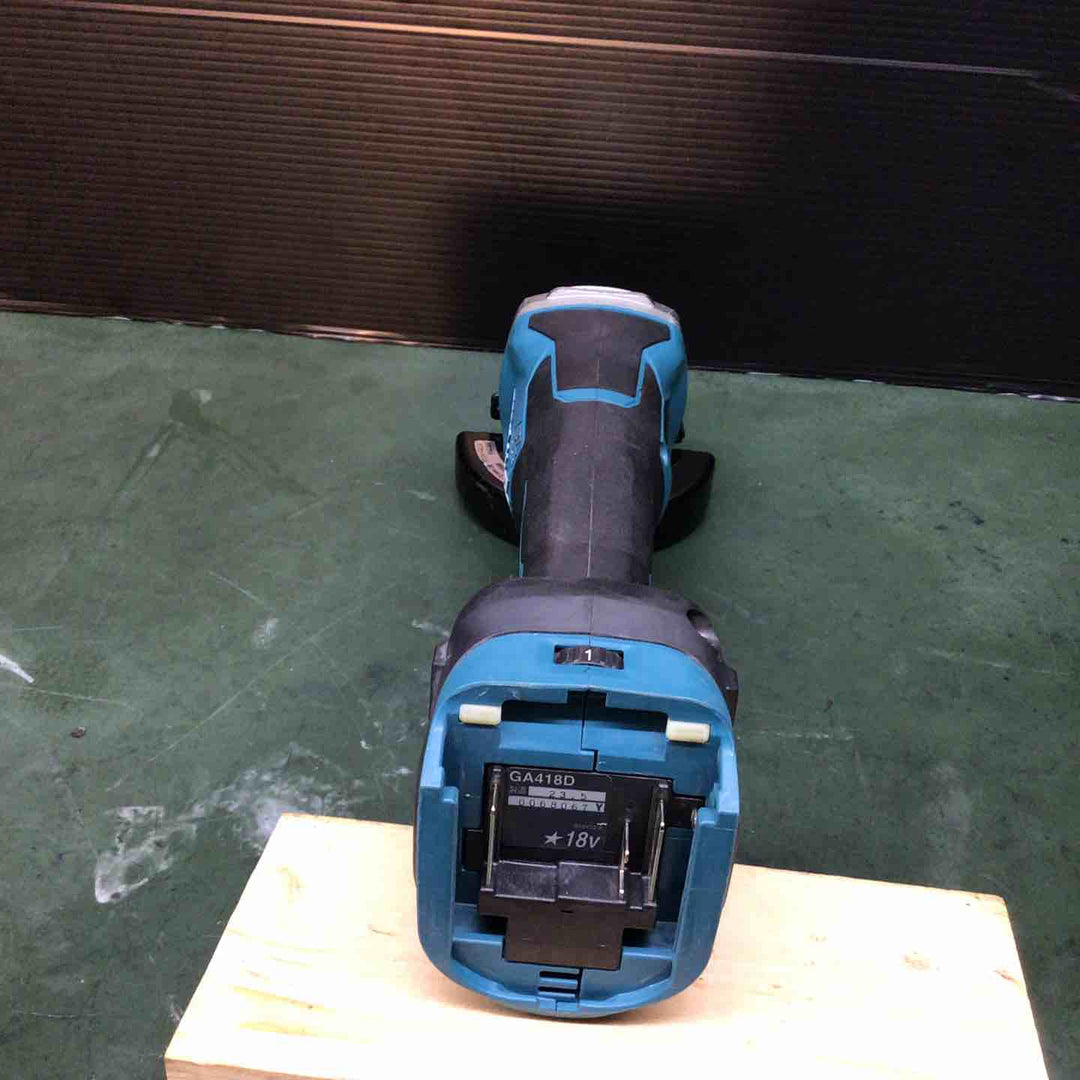 ★マキタ(makita) 100mmコードレスディスクグラインダ GA418DZ【戸田店】