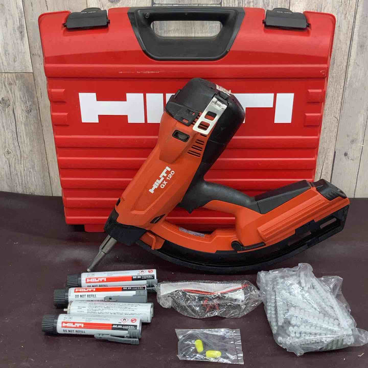 【中古品】 ヒルティ(HILTI) ガス式鋲打機 GX120 ガス・ピン付属 【東大和店】