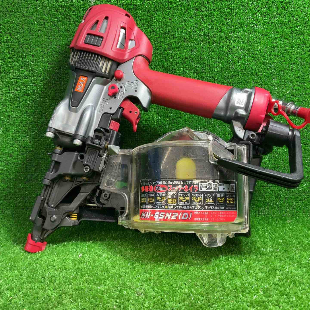 【中古品】 マックス(MAX) 高圧エア釘打ち機 HN-65N2(D)-G 【藤沢店】