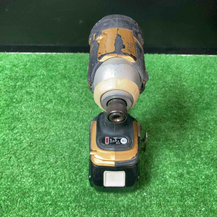 【中古】◇マキタ(makita) コードレスインパクトドライバー 18V ゴールド TD148DSP1 (TD148DRTX) 100周年 ※保証なし【岩槻店】