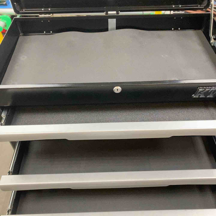 【店頭受取り限定】◇KTC ローラーキャビネット7段+トップチェスト4段セット EKW-1007BK+EKR-1004BK 鍵付き【川崎店】