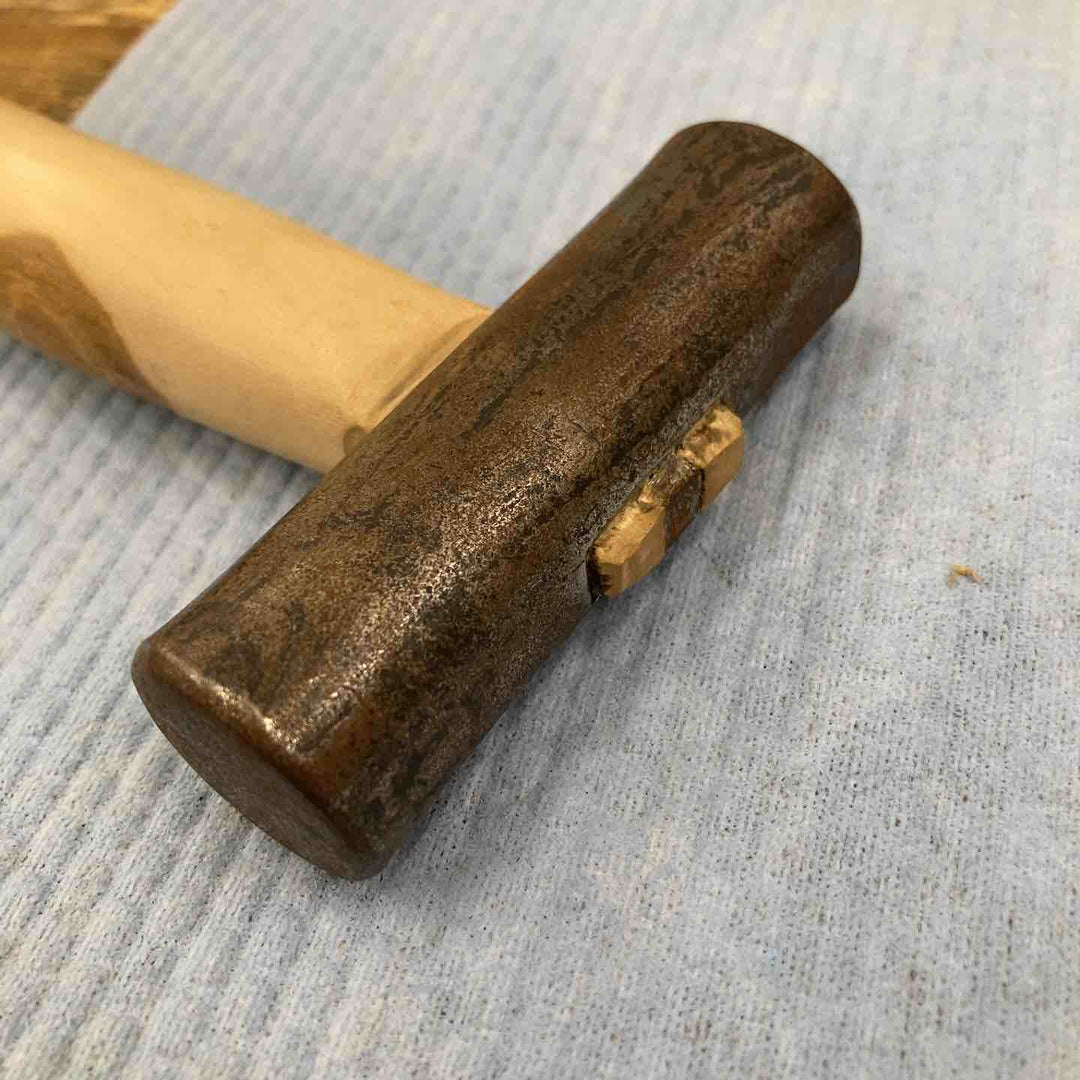 【中古品】玄翁 銘無し 木目風 400g【柏店】