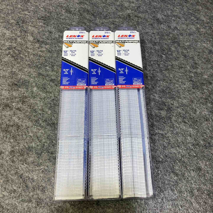 【3個セット】 レノックス(LENOX) セーバーソブレード 25枚入 300mm【桶川店】