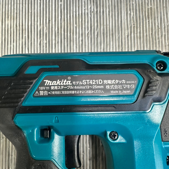 【中古】マキタ(makita) 18Vコードレスタッカー ST421DZ 本体のみ【草加店】