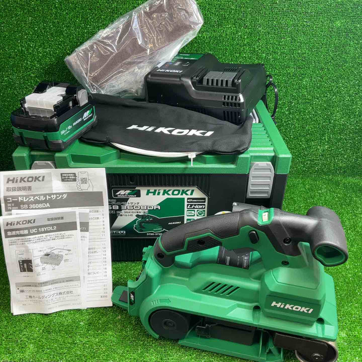 ハイコーキ(HIKOKI ※旧:日立工機) コードレスベルトサンダー SB3608DA(XPZ)【藤沢店】