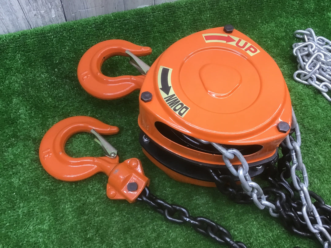 ◇H.H.H/スリーエッチ チェーンブロック 1t TYPE-R2 R-CB1ton【富山店】●吊