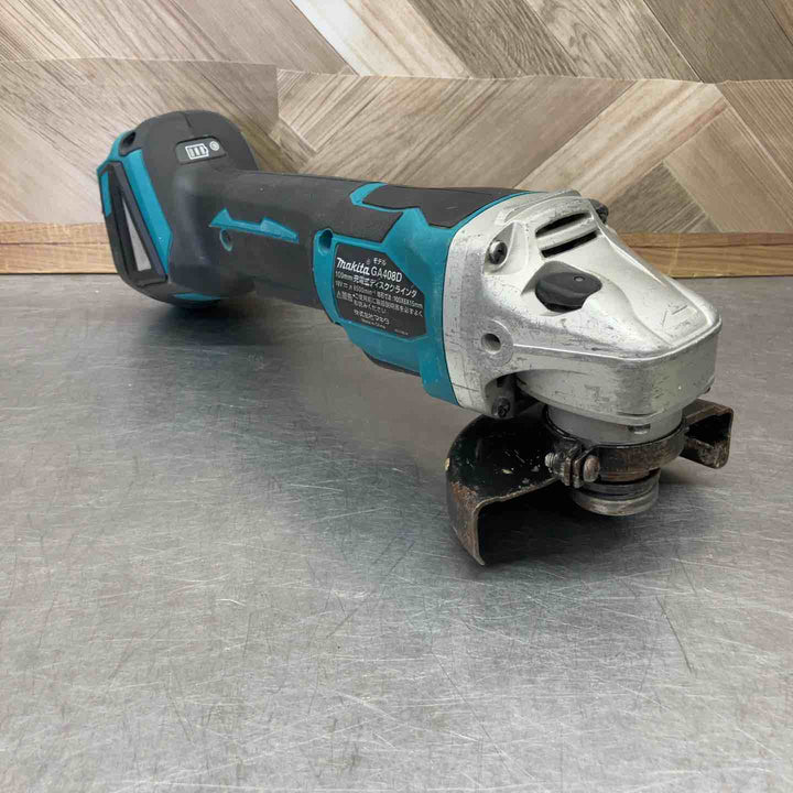★マキタ(makita) 100mmコードレスディスクグラインダ GA408DZ【八潮店】
