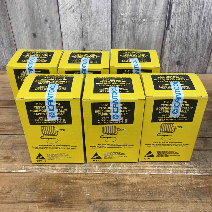 【未使用品(店頭展示品)】 カンツール シングルサイズ・テストボール65mm 6箱まとめ売り パイプ 【東大和店】