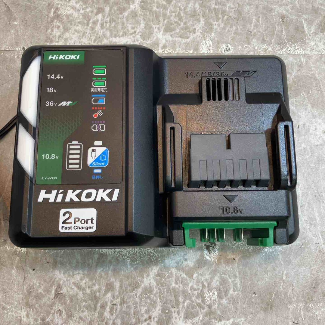 ★ハイコーキ(HIKOKI ※旧:日立工機) 2ポート急速充電器 UC18YDML【八潮店】