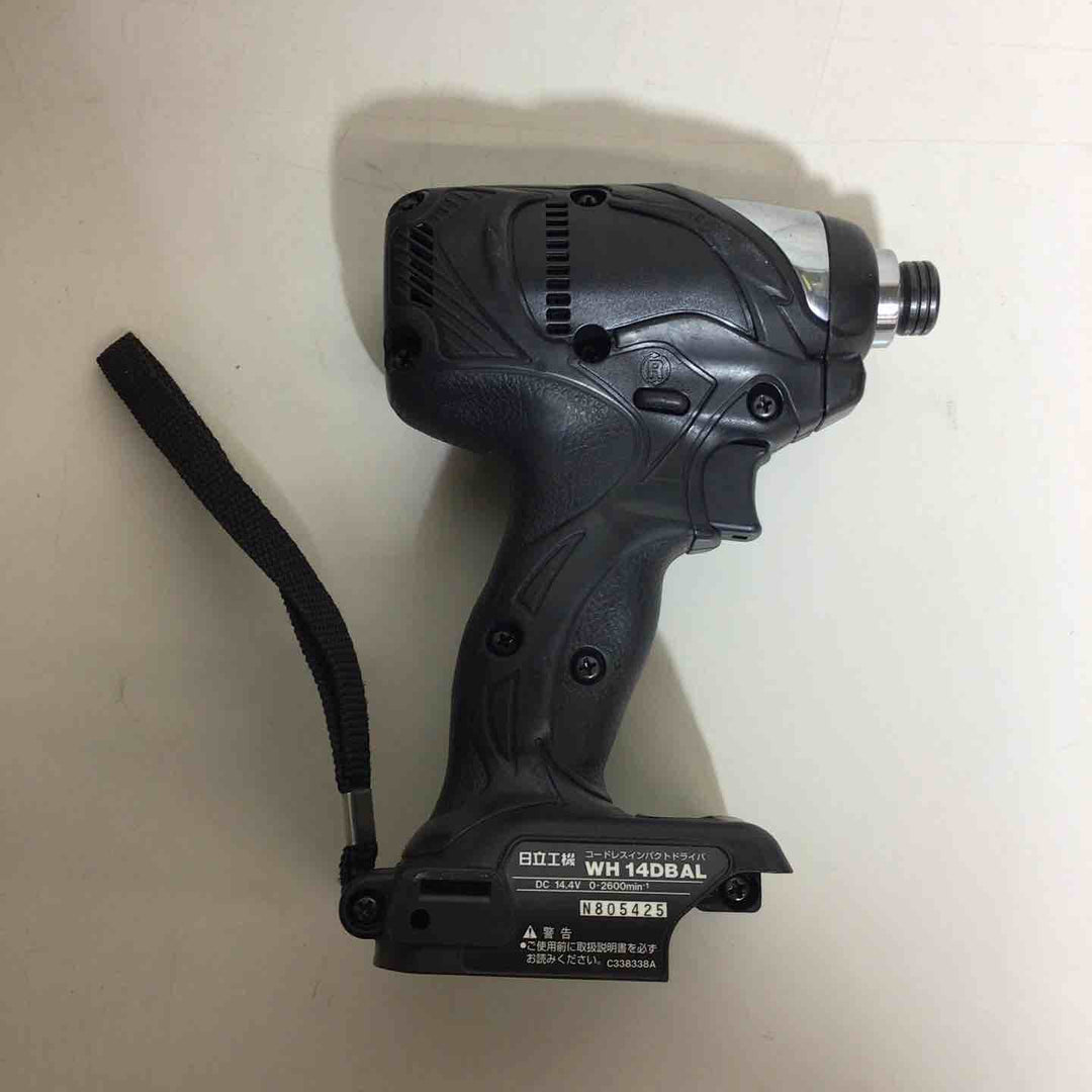 ★ハイコーキ(HIKOKI ※旧:日立工機) コードレスインパクトドライバー WH14DBAL(2LSCK)(B)【戸田店】