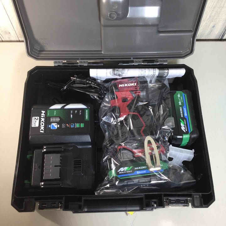 ★ハイコーキ(HIKOKI ※旧:日立工機) コードレスインパクトドライバ スコーピオンレッド WH36DD(2XHRSZ)【戸田店】