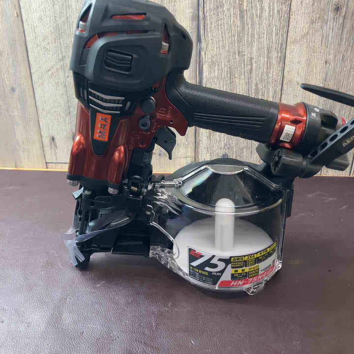 【未使用(店頭展示品)】★マックス(MAX) 高圧エア釘打ち機 HN-75N4(D)-R【東大和店】