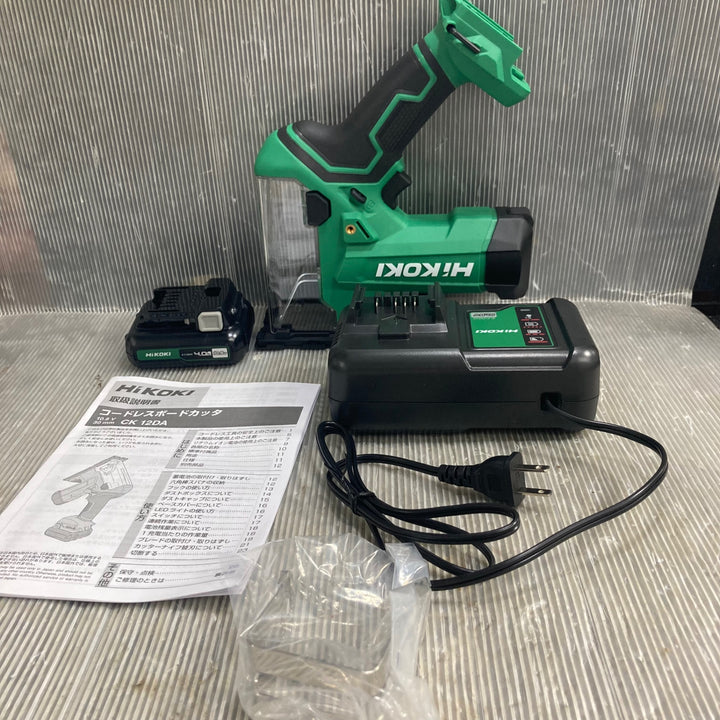 【未使用】ハイコーキ(HIKOKI ※旧:日立工機) コードレスボードカッター CK12DA(LS)【草加店】